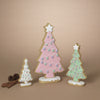 3 Resin Holiday Gingerbread Christmas Tree