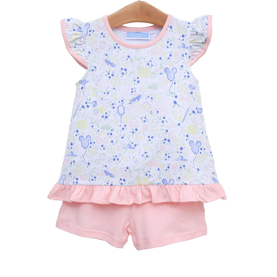 Trotter Street Floral Skort Set (TSK-02185) main image 1