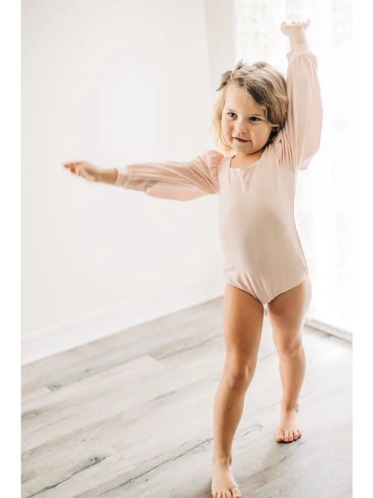 LS Puff Sleeve Leotard