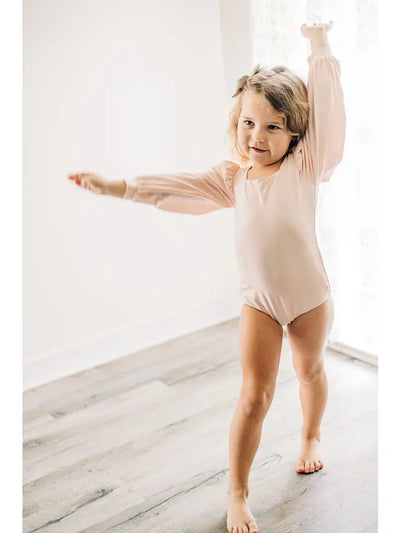 LS Puff Sleeve Leotard