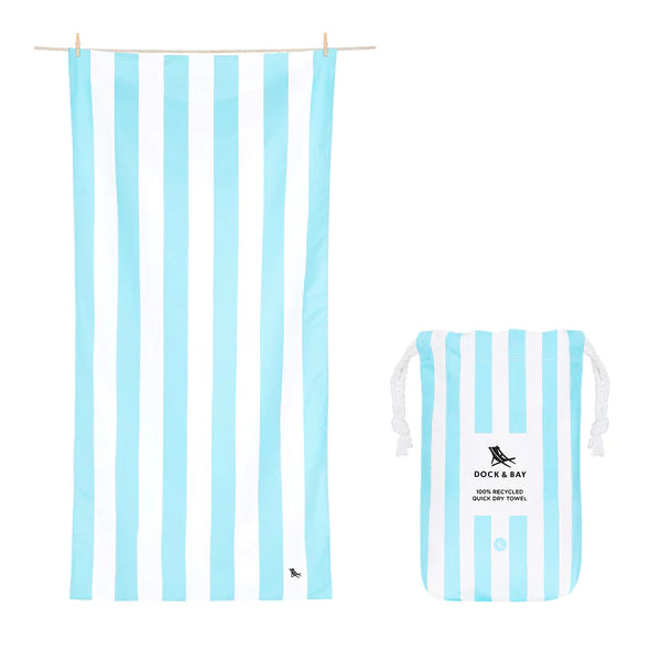 Dock & Bay Quick Dry XL Towels- Cabana- Various Prints