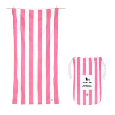 Dock & Bay Quick Dry XL Towels- Cabana- Various Prints