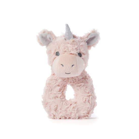 Elegant Baby Plush Rattles- Assorted
