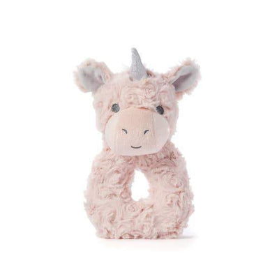 Elegant Baby Plush Rattles- Assorted