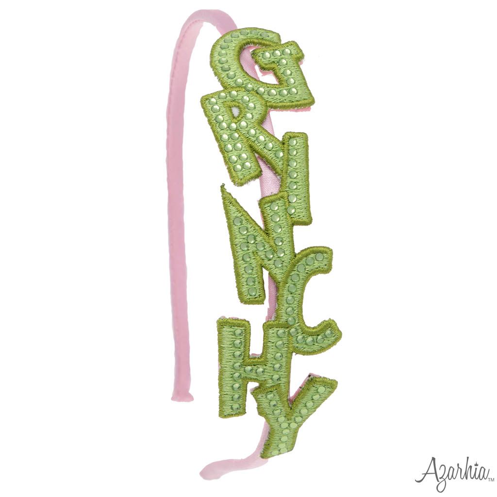 Christmas Rhinestone Patch Headbands- Assorted
