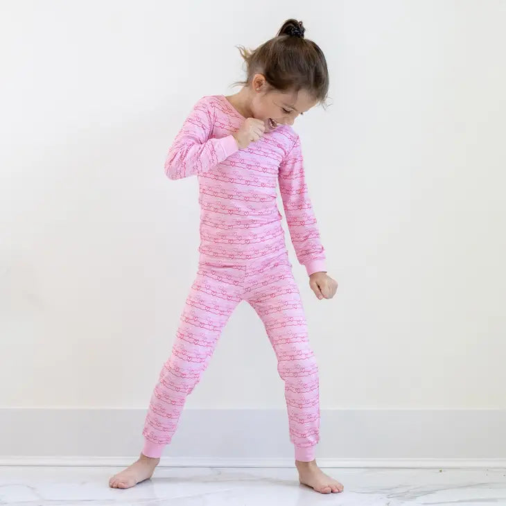 Kids Heartstrings 2pc PJ Set