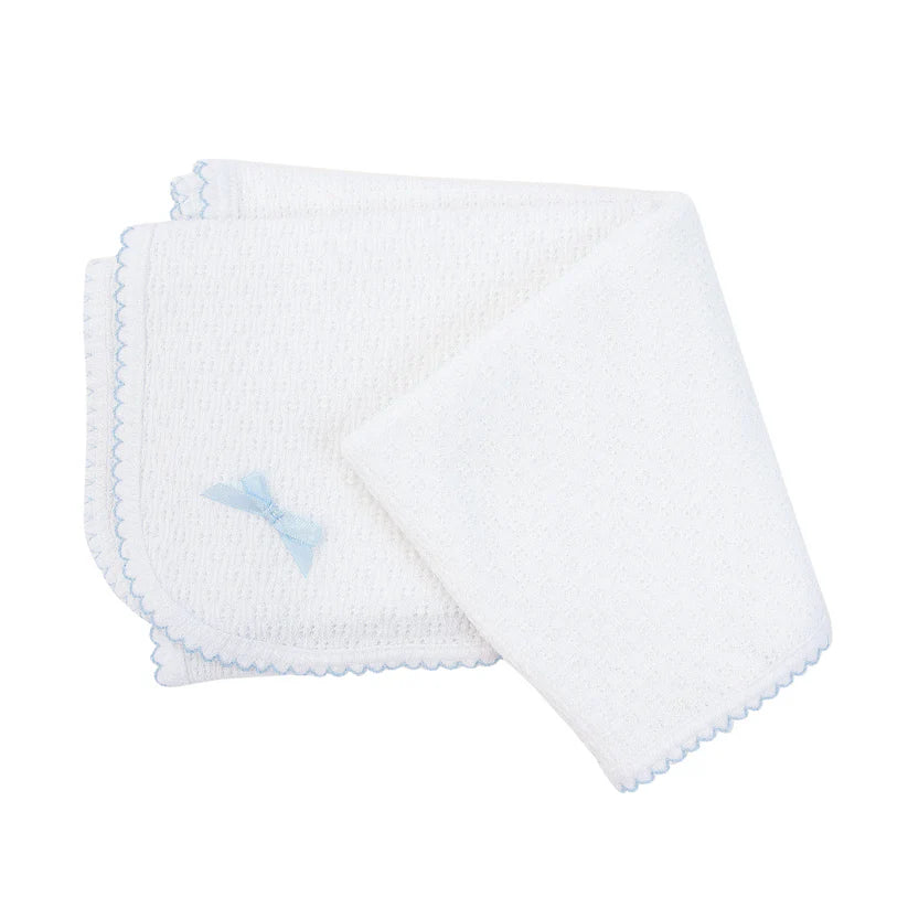 Paty #107 Receiving Blanket w/ Bow- Assorted