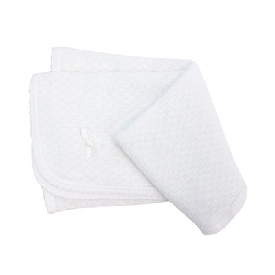 Paty #107 Receiving Blanket w/ Bow- Assorted