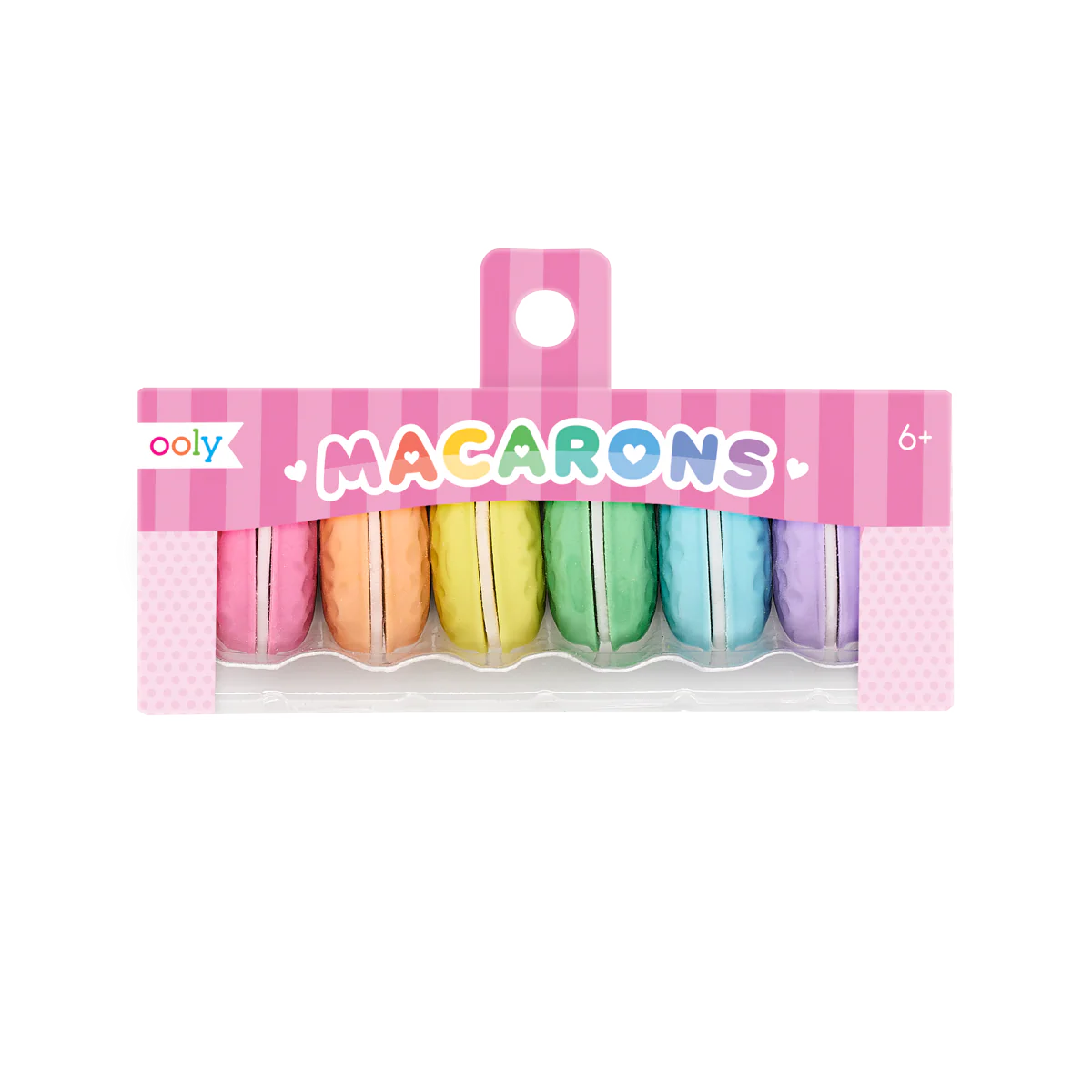 Macarons Scented Erasers- Set of 6
