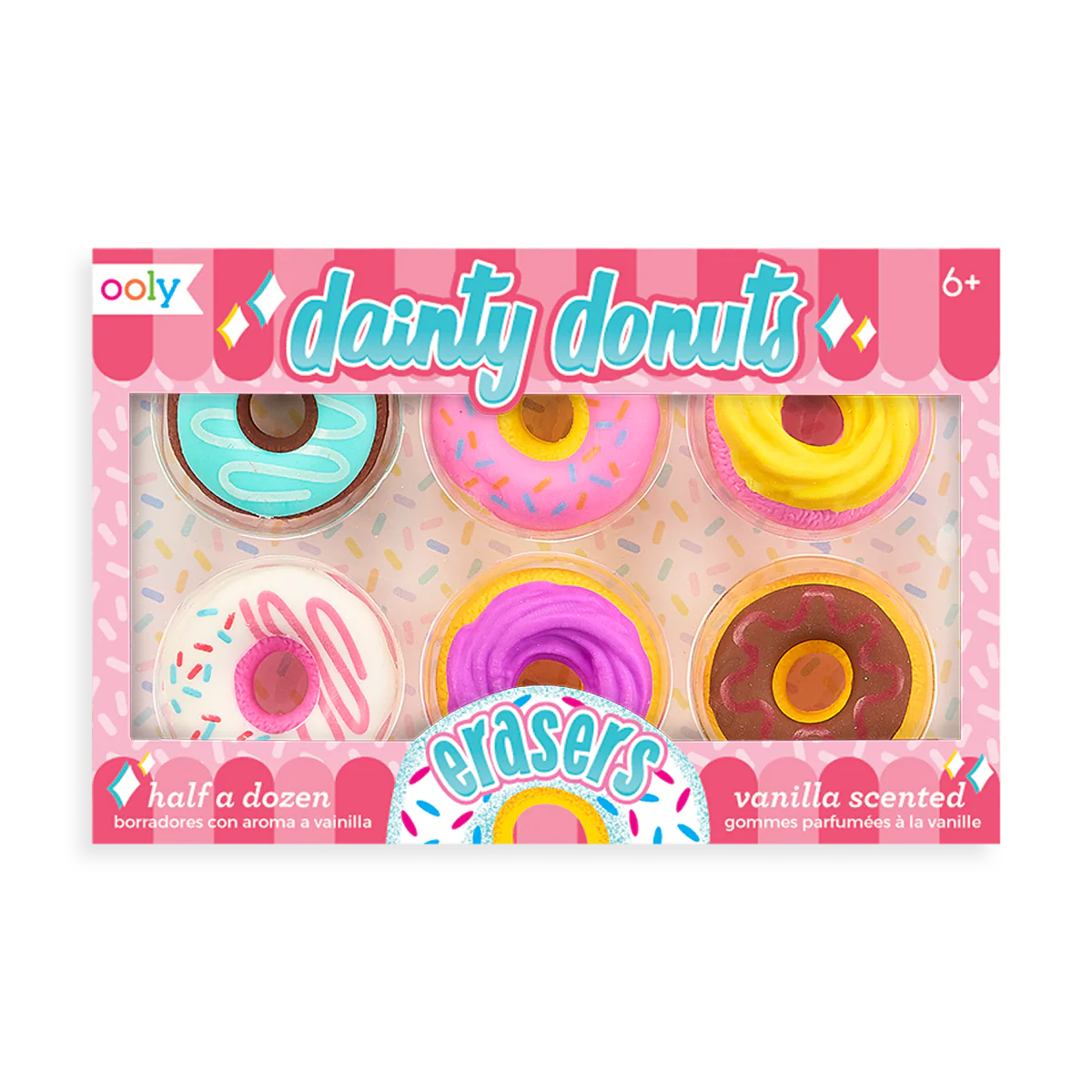 Dainty Donuts Pencil Erasers
