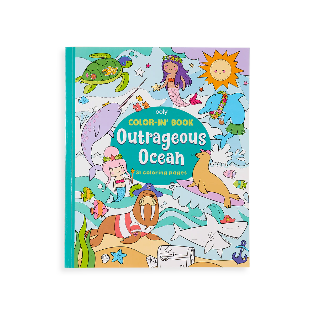 Color-in' Book Outrageous Ocean