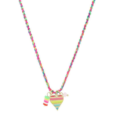 Kids 14" Charm Cluster Necklace - Assorted