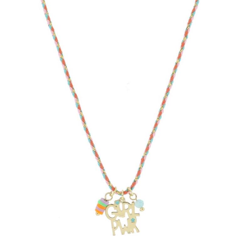 Kids 14" Charm Cluster Necklace - Assorted