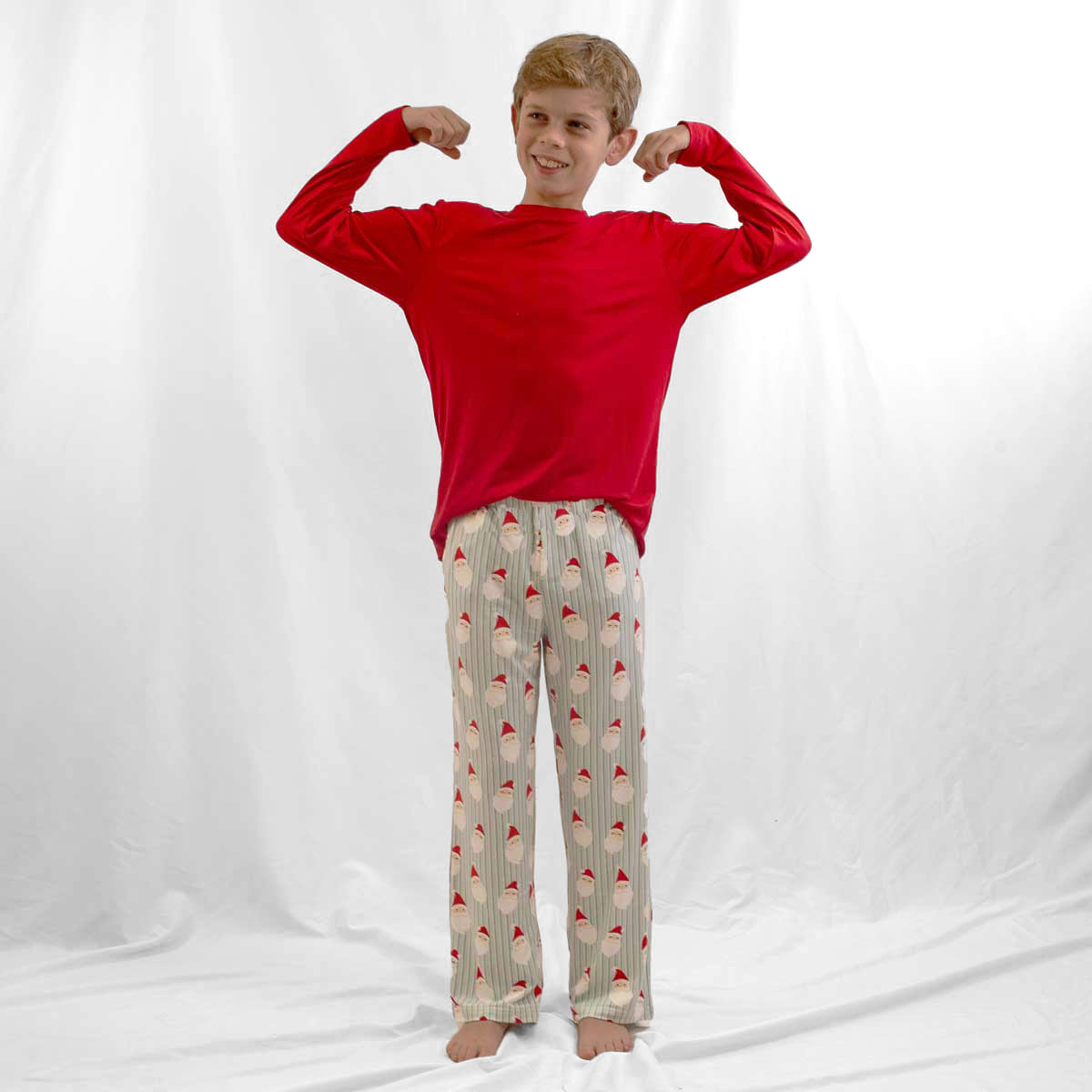 Kid's Jolly Santa Pajama Pants