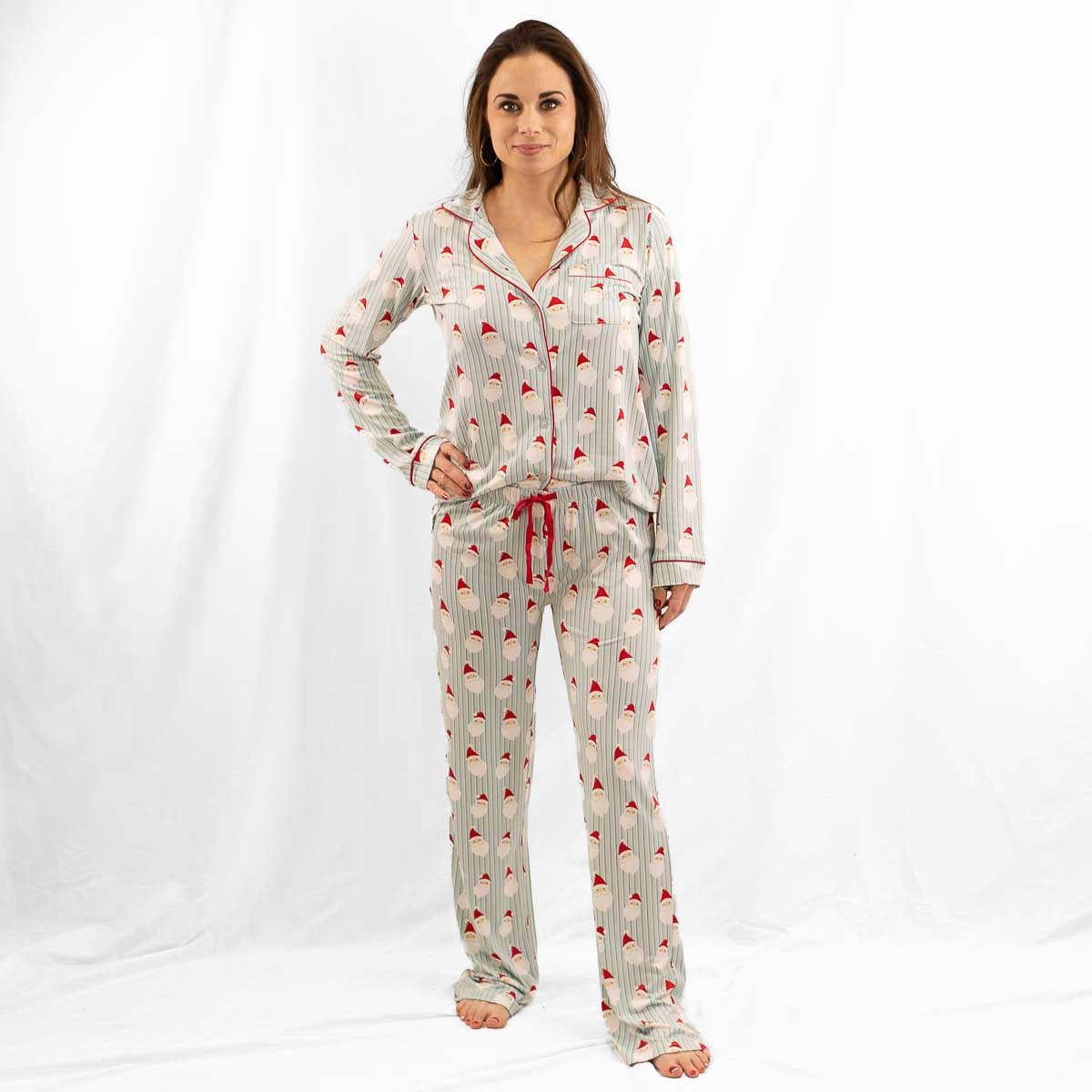 Jolly Santa Women's Pajama Pants