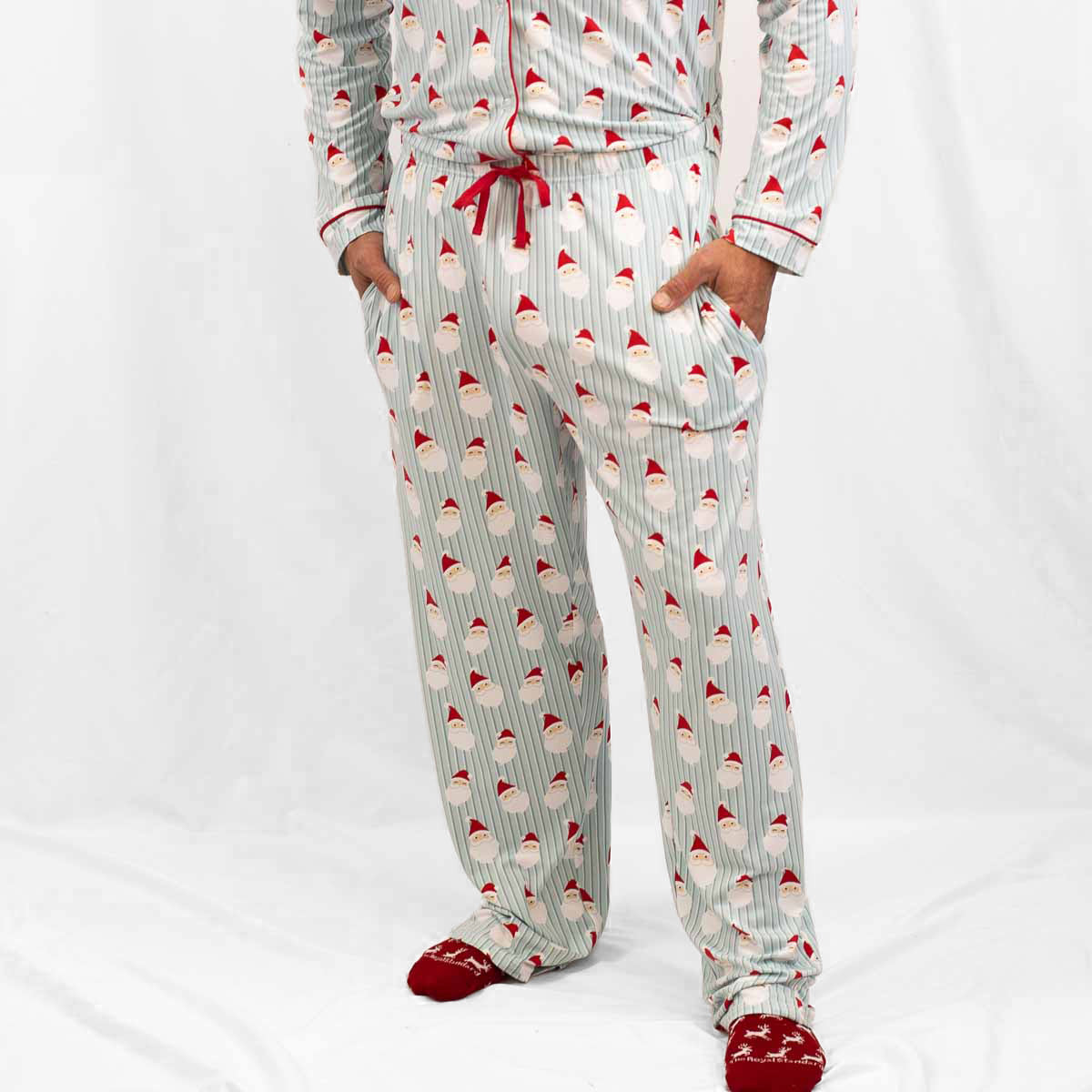 Jolly Santa Men's Pajama Pants