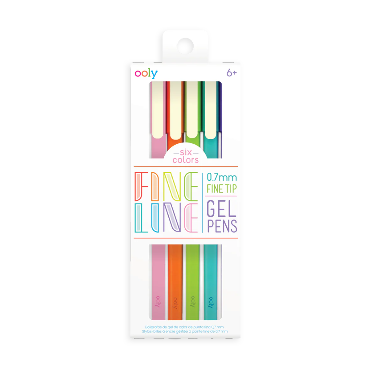 Fine Line Colored Gel Pens
