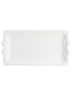 Bow Embossed Rectangle Platter