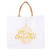 Merry Christmas Script Carryall Tote