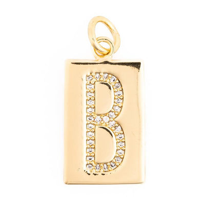 Christine Bracelet Initial Charm - Assorted