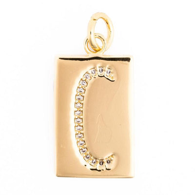 Christine Bracelet Initial Charm - Assorted