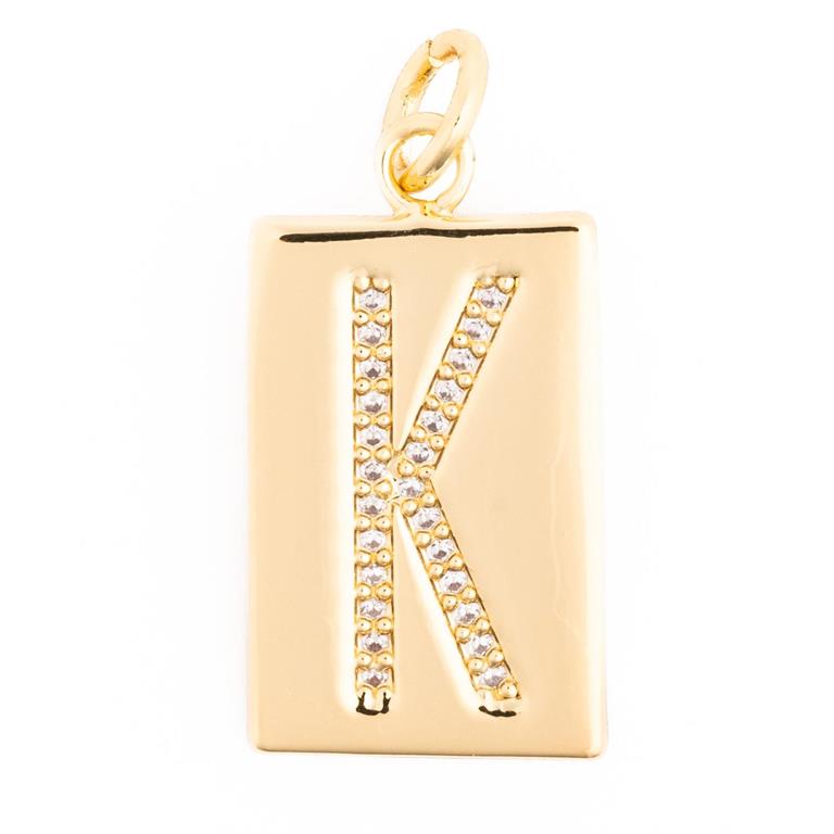 Christine Bracelet Initial Charm - Assorted