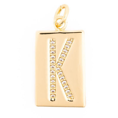 Christine Bracelet Initial Charm - Assorted