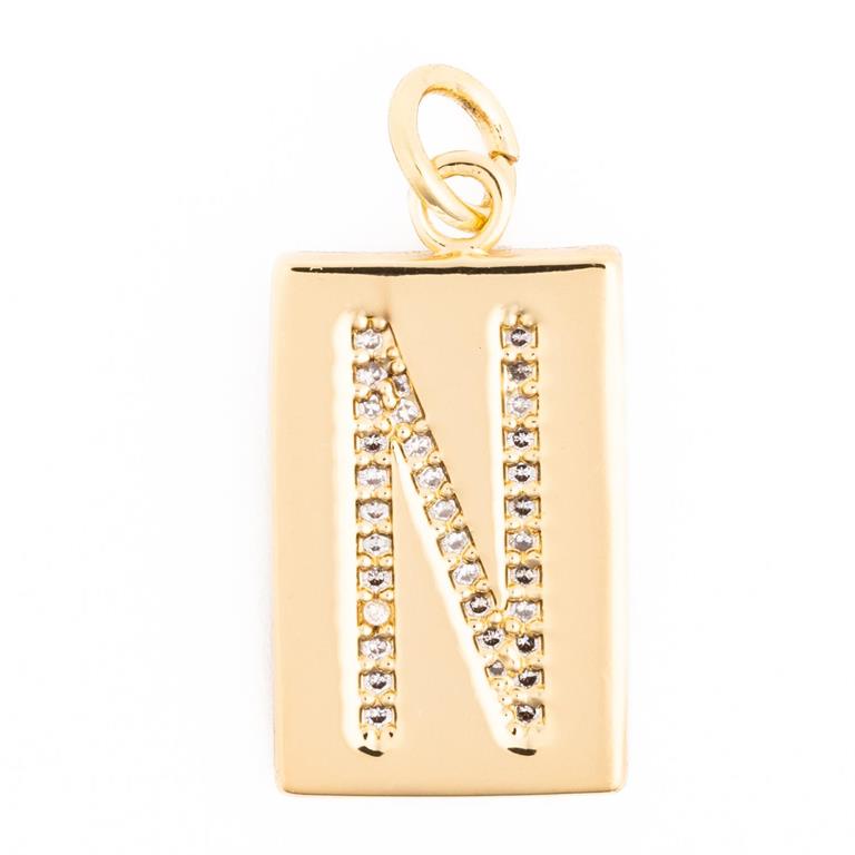 Christine Bracelet Initial Charm - Assorted