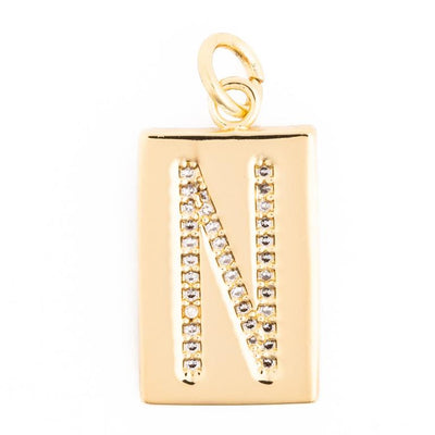 Christine Bracelet Initial Charm - Assorted