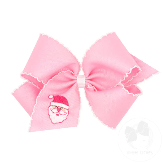 King Assorted Holiday Moonstitch Bow