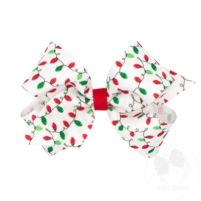 Medium Holiday Printed Bows