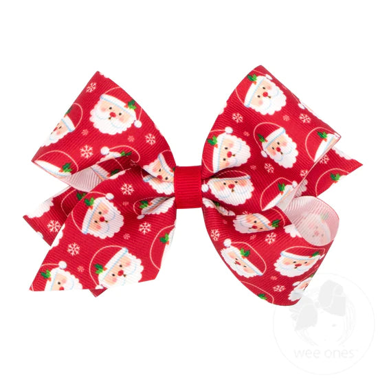Medium Holiday Printed Bows