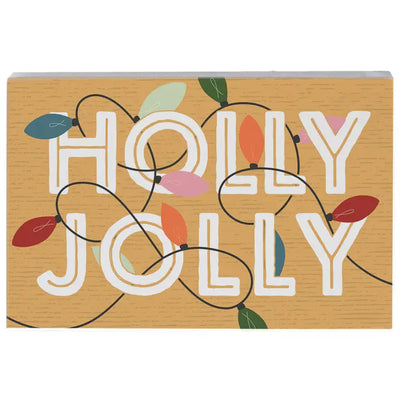 Small Rectangle Christmas Shelf Sitter