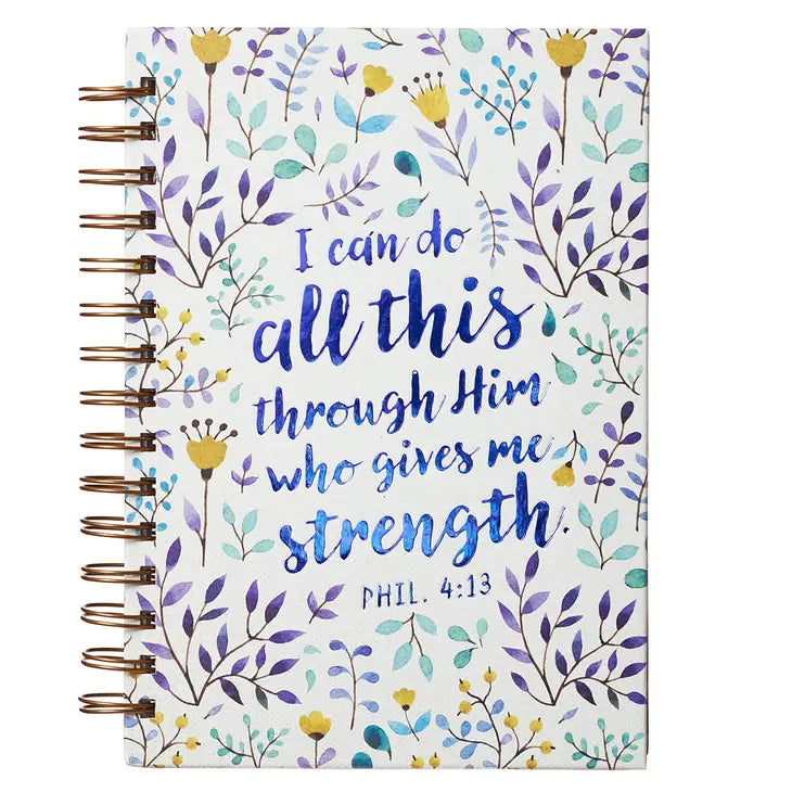 I Can Do All Things Wirebound Journal