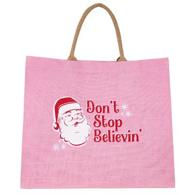 Christmas Carryall Tote 22x19x8- Assorted
