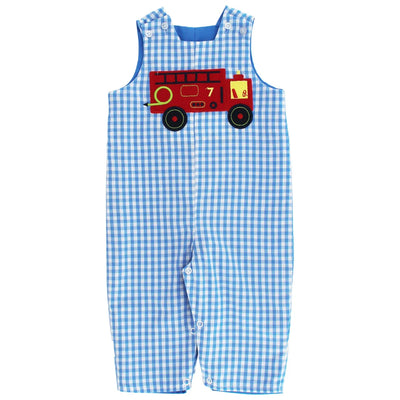 Bailey Boys Firetruck Reversible Firetruck John John