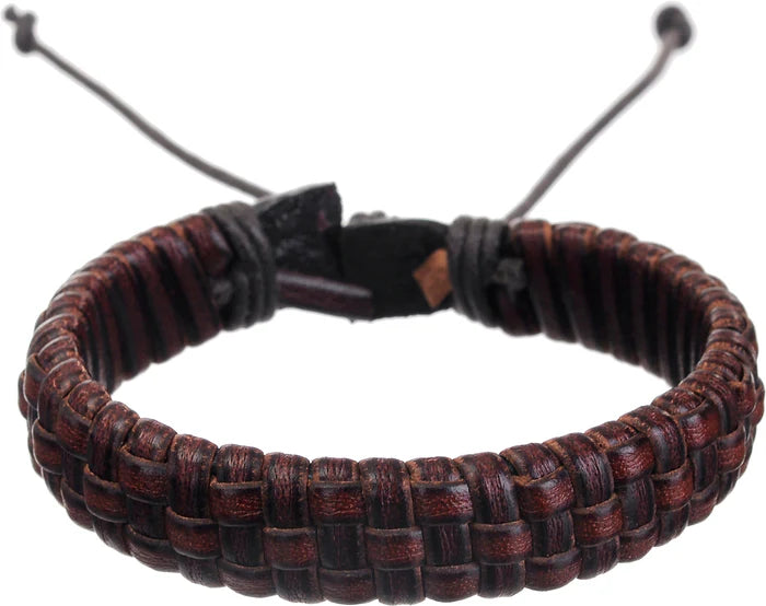 MM Leather Bracelets - Adjustable- Assorted