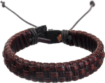 MM Leather Bracelets - Adjustable- Assorted