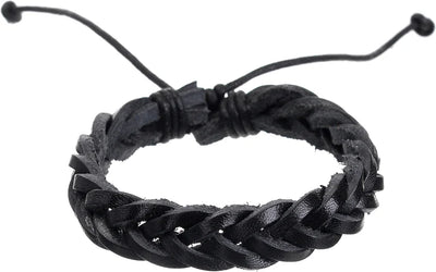 MM Leather Bracelets - Adjustable- Assorted