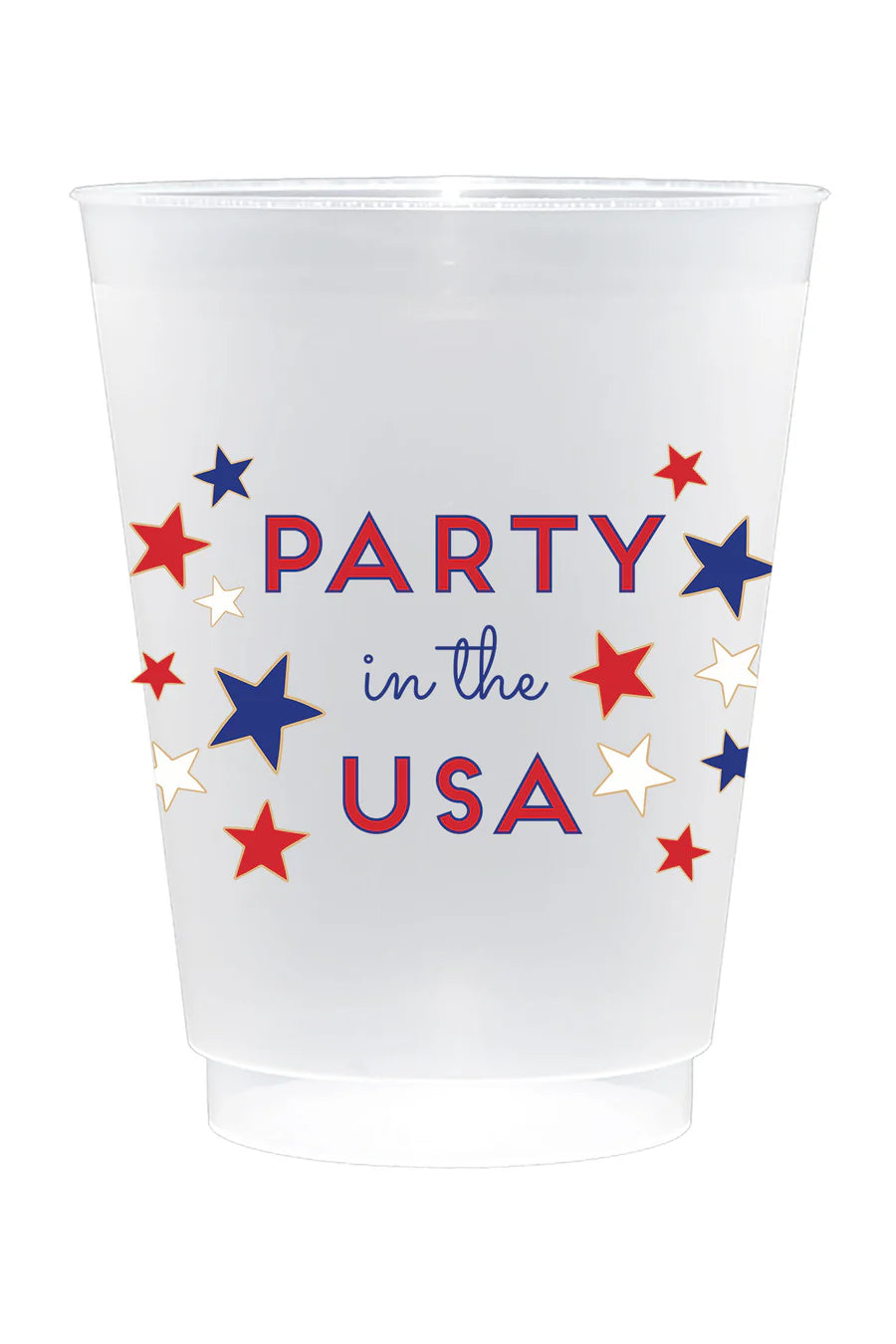 Americana Shatterproof Frost Plastic Cups