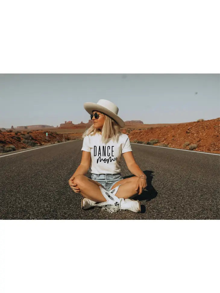 Dance Mom Heart Graphic Tee