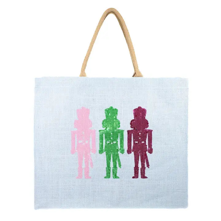 Christmas Carryall Tote 22x19x8- Assorted