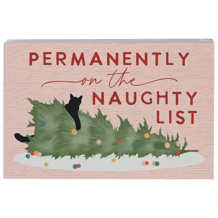 Small Rectangle Christmas Shelf Sitter