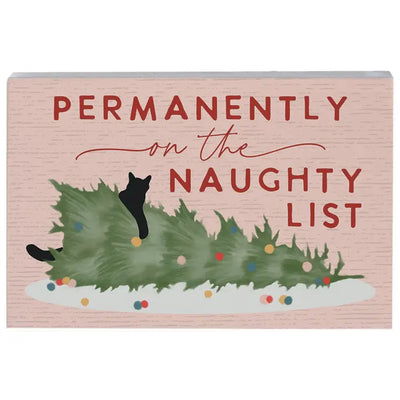 Small Rectangle Christmas Shelf Sitter