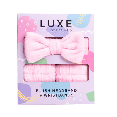 Luxe Headband + Wristbands- Assorted