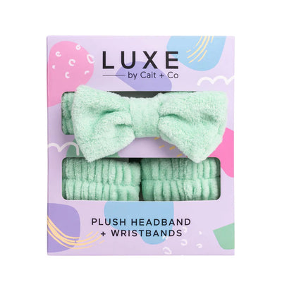 Luxe Headband + Wristbands- Assorted