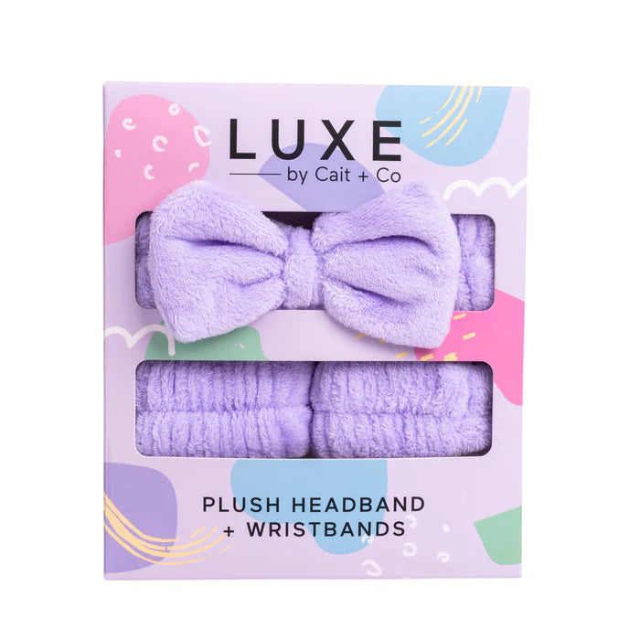 Luxe Headband + Wristbands- Assorted