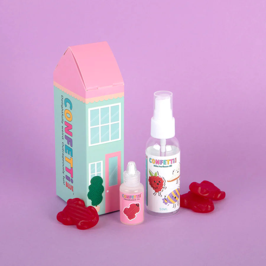 Confetti Blue Red Frogs Fragrance Oil
