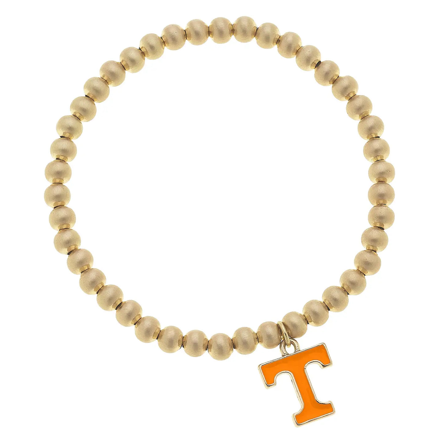 TN Vols Ball Beaded Bracelet Power T