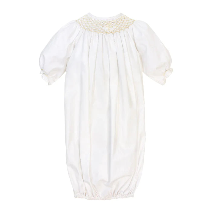 Bailey Boys LS Ivory Christening Gown